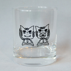 ロックグラス／シーサー兄弟 【竹富島】