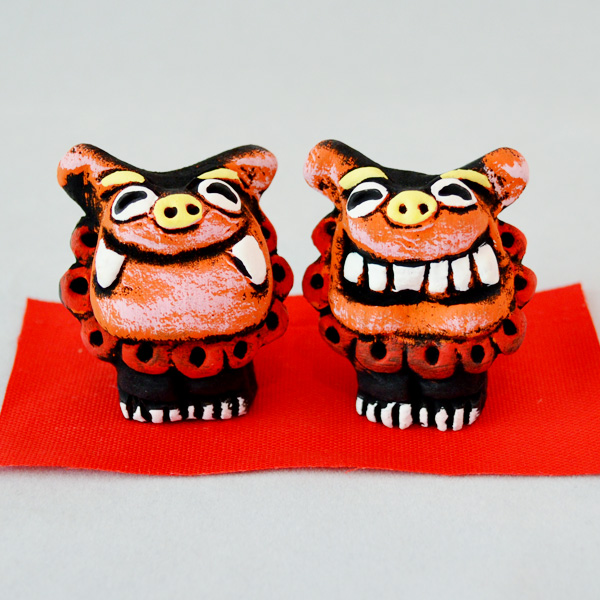 シーサー （ラディッシュ黒）