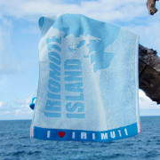 西表島キャラクタータオル　I LOVE IRIMUTI