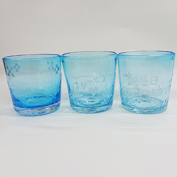 手作り吹きガラスみずいろ