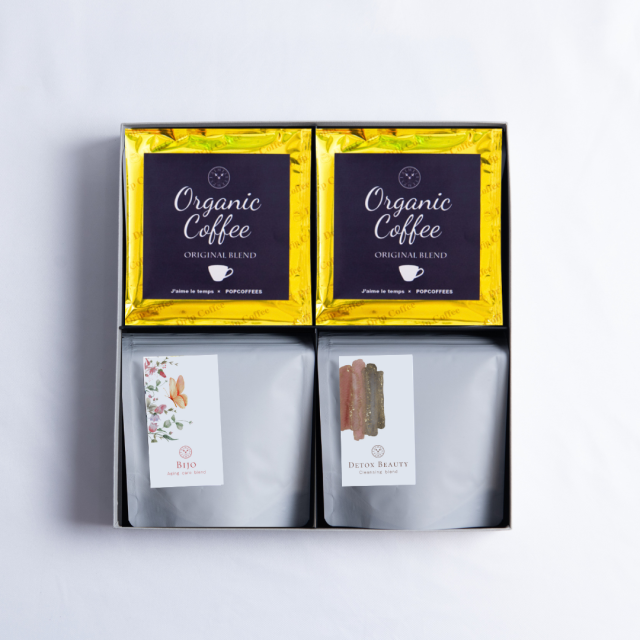 ハーブティー2種＆ドリップコーヒー10Pギフト