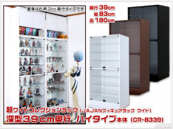 超ワイドコレクションラックハイタイプ JAJANフィギュアラックワイド