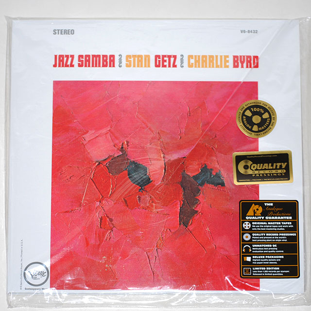 ジャズ・サンバ／スタン・ゲッツ・アンド・チャーリー・バード（200ｇ重量盤45回転2LP）