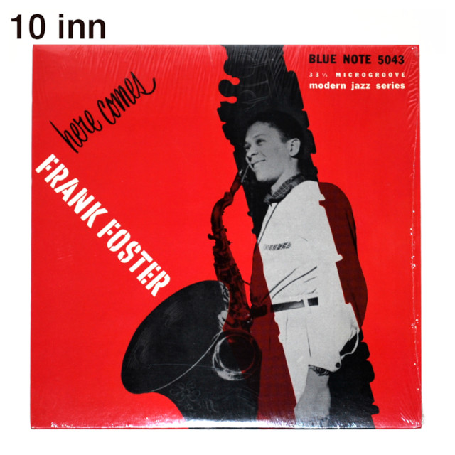 【10インチ中古LP/US】ヒア・カムズ／フランク・フォスター