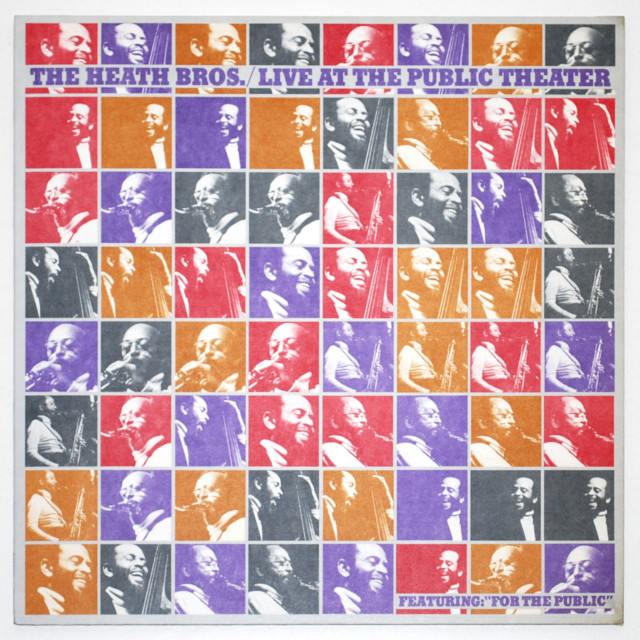 ライブ・アット・ザ・パブリック・シアター／ヒース・ブラザーズ（中古LP/US）