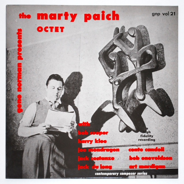 マーティ・ペイチ・オクテット（テナーズ・ウェスト）（中古LP/ESP）