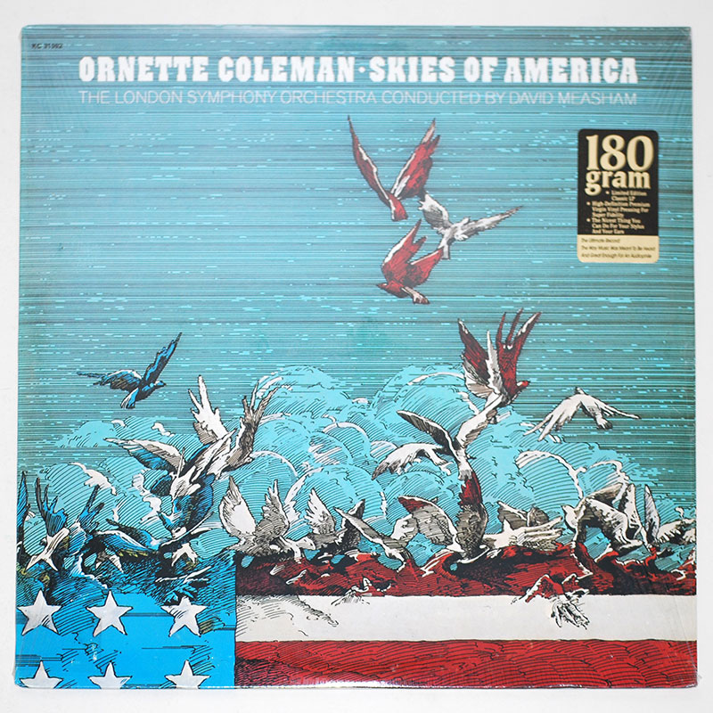 【未開封LP/US180g重量盤】スカイズ・オブ・アメリカ／オーネット・コールマン