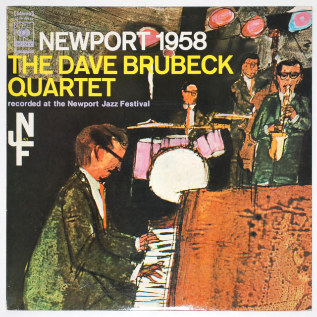 ニューポート1958／デイブ・ブルーベック・カルテット（中古LP）