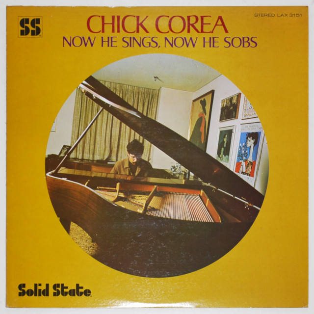 ナウ・ヒー・シングズ・ナウ・ヒー・ソブズ／チック・コリア（中古LP）