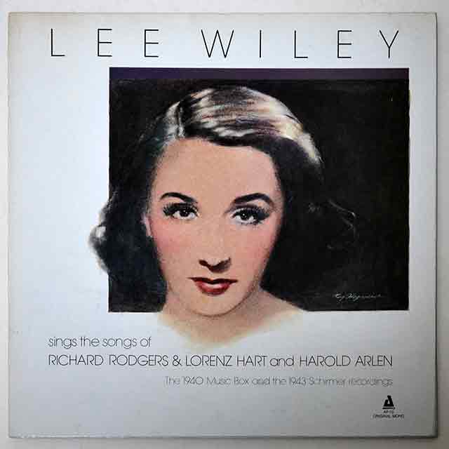 ソングズ・オブ・リチャード・ロジャース＆ハロルド・アーレン／リー・ワイリー（中古LP/US）
