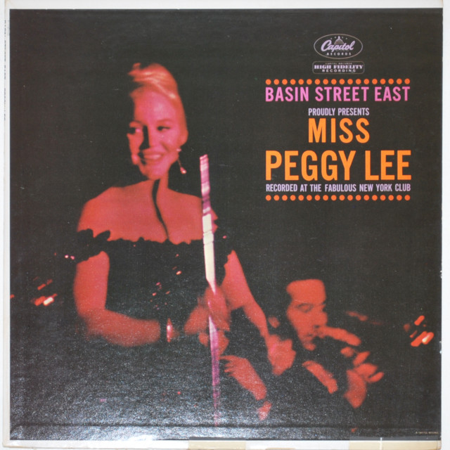 ベイズン・ストリート・イースト／ペギー・リー（中古LP／US初版）