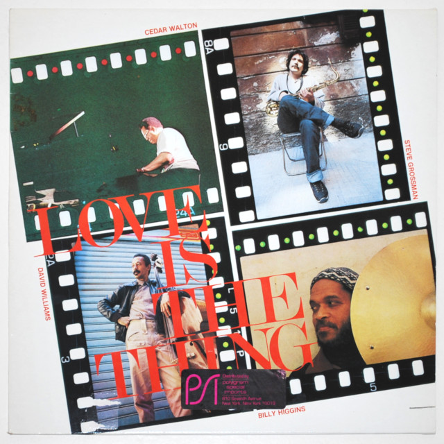 ラブ・イズ・ザ・シング／スティーブ・グロスマン（中古LP/ITA）