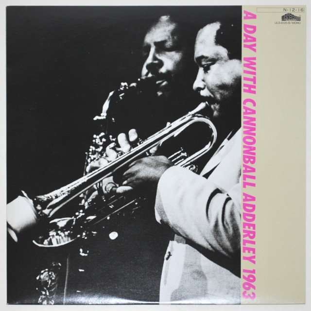 イン・ジャパン1963／キャノンボール・アダレイ（中古LP／美盤）