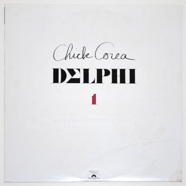 デルファイVOL.1／チック・コリア（中古LP）