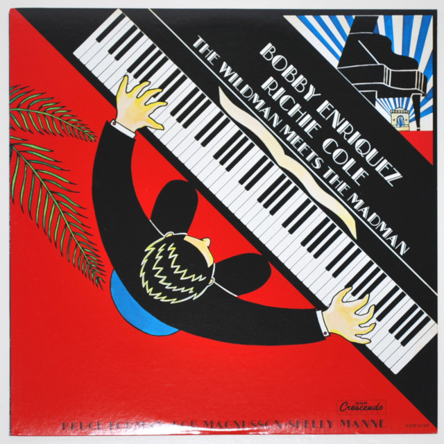 ワイルドマン・ミーツ・マッドマン／ボビー・エンリケス＆リッチー・コール（中古LP／美盤）