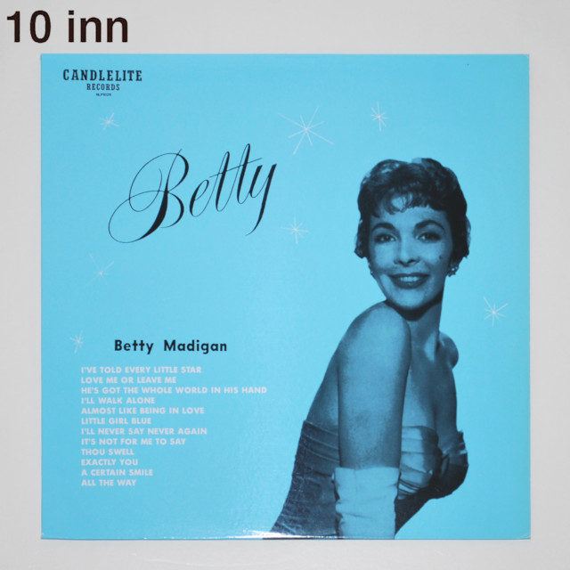ベティ／ベティ・マディガン（10インチ中古LP／復刻）