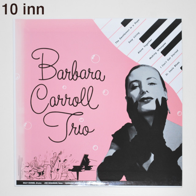 バーバラ・キャロル・トリオ／バーバラ・キャロル（10インチ中古LP／復刻美盤）