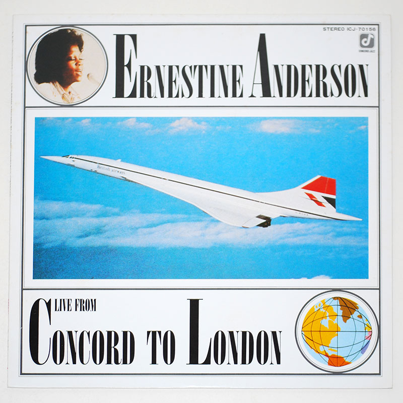 ライヴ・フロム・コンコード・トゥ・ロンドン／アーネスティン・アンダーソン（中古LP）