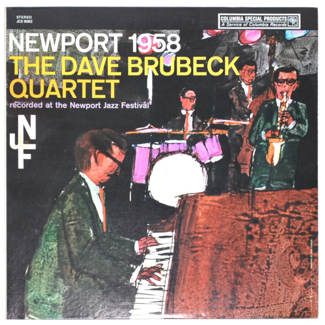 ニューポート1958／デイブ・ブルーベック・カルテット（中古LP/US）