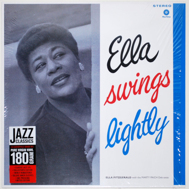 エラ・スィングス・ライトリー／エラ・フィッツジェラルド（中古LP/EU180g重量盤）