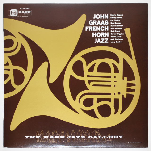 フレンチ・ホルン・ジャズ／ジョン・グラース（中古LP/ESP）