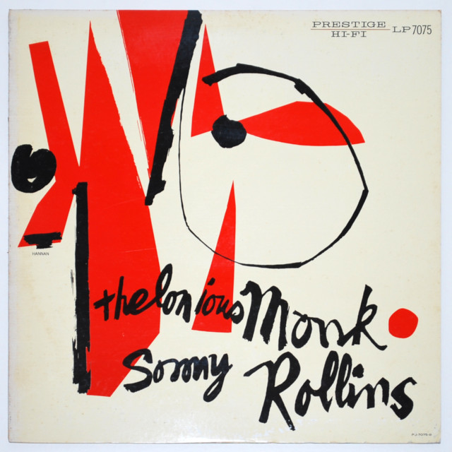 セロニアス・モンク＆ソニー・ロリンズ（ザ・ジニアス・オブ・セロニアス・モンク）（中古LP）