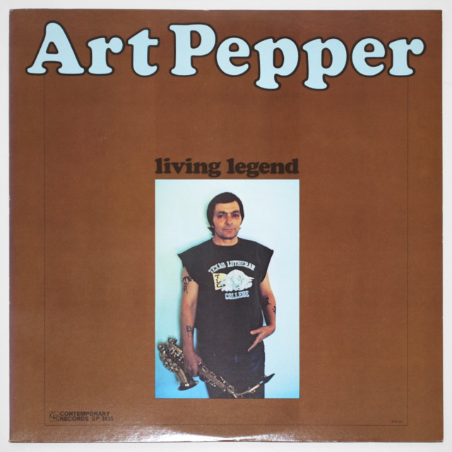 リビング・レジェンド／アート・ペッパー（中古LP）