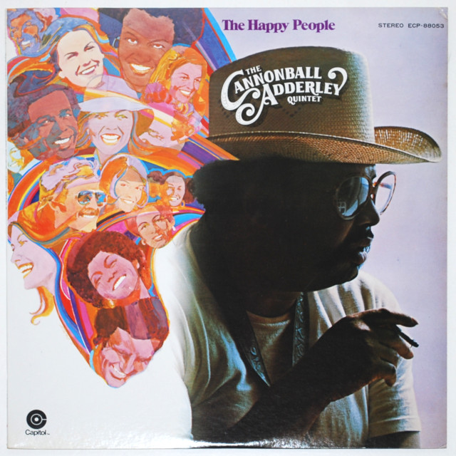 ザ・ハッピー・ピープル／キャノンボール・アダレイ（中古LP／国内初版）