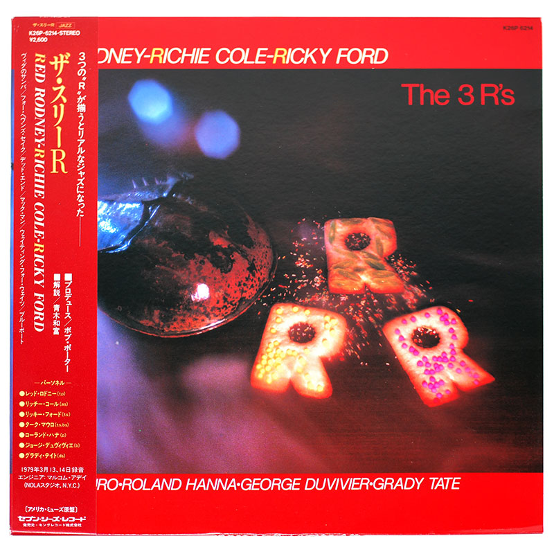 THE 3R'S／レッド・ロドニー＆リッチー・コール＆リッキー・フォード（中古LP／美盤）
