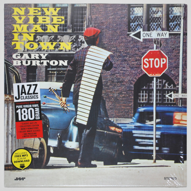 ニュー・ヴァイブ・マン・イン・タウン+2／ゲイリー・バートン（中古LP/ESP_DMM美盤）