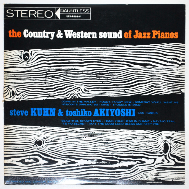 ザ・カントリー＆ウェスタン・サウンド・オブ・ジャズ・ピアノ／スティーブ・キューン＆秋吉敏子（中古LP）