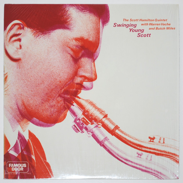 スウィンギン・ヤング・スコット／スコット・ハミルトン（中古LP/US初版）