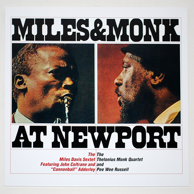 マイルス＆モンク・アット・ニューポート／マイルス・デイビス＝セロニアス・モンク（中古LP/US180g重量盤）