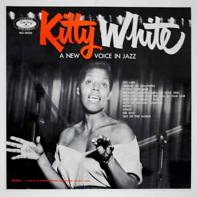 ア・ニュー・ヴォイス・イン・ジャズ／キティ・ホワイト（中古LP）