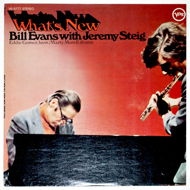 ホワッツ・ニュー／ビル・エバンス＝ジェレミー・スタイグ（中古LP/US初版）