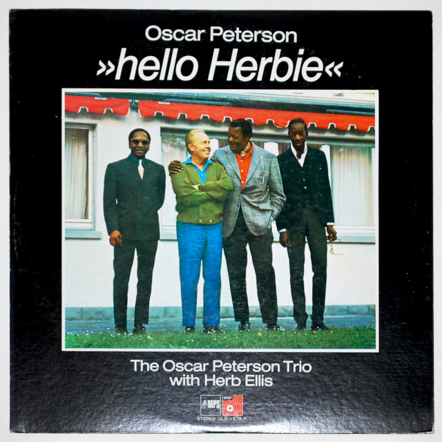 ハロー・ハービー／オスカー・ピーターソン（中古LP／美盤）