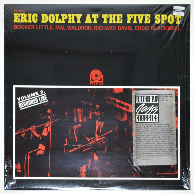 アット・ザ・ファイブ・スポットVOL.2／エリック・ドルフィ（中古LP/US）
