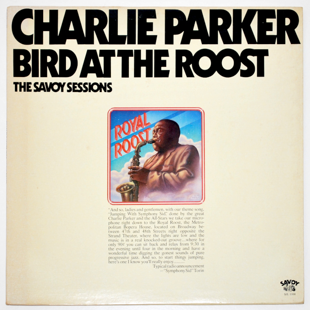 バード・アット・ザ・ルースト・ザ・サヴォイ・セッション／チャーリー・パーカー（中古LP/US）