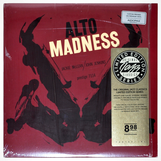 アルト・マドネス／ジャッキー・マクリーン＝ジョン・ジェンキンス（中古LP／美盤）