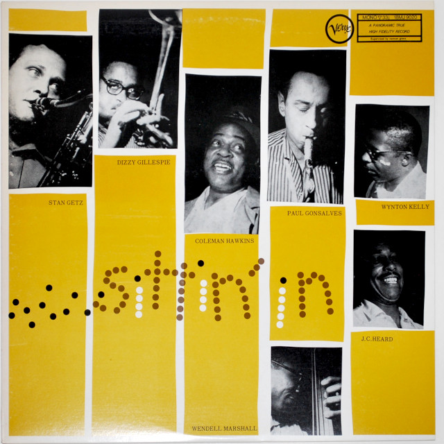 シッティン・イン／スタン・ゲッツ、ディジー・ガレスピーほか（中古LP）