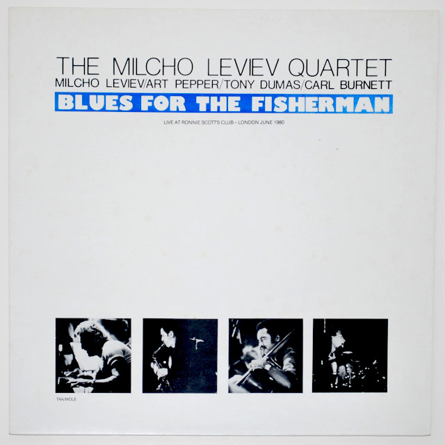 ブルース・フォー・ザ・フィッシャーマン／ミルチョ・レビエフ・カルテット（中古LP/UK）