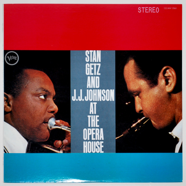 アット・ザ・オペラハウス（ステレオ）／スタン・ゲッツ＆J.J.ジョンソン（中古LP）