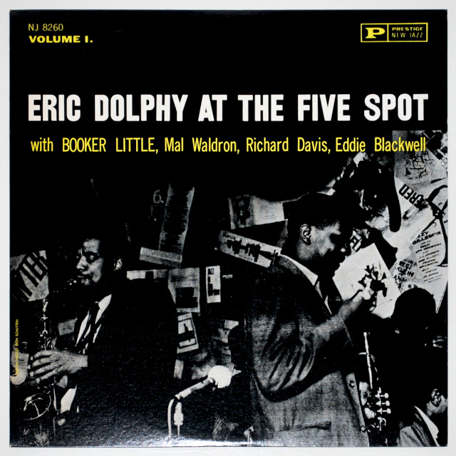 アット・ザ・ファイブ・スポットVOL.1／エリック・ドルフィ（中古LP）