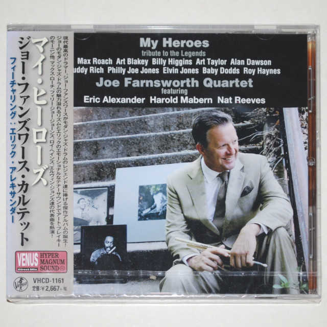 【新品未開封CD／JP】マイ・ヒーローズ／ジョー・ファンズワース・カルテット（高音質ヴィーナス）