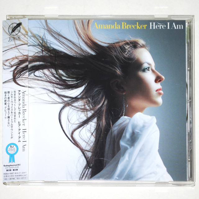 【中古CD／JP】ヒア・アイ・アム／アマンダ・ブレッカー
