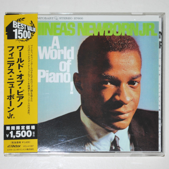 【中古CD／JP】ア・ワールド・オブ・ピアノ／フィニアス・ニューボーン・ジュニア