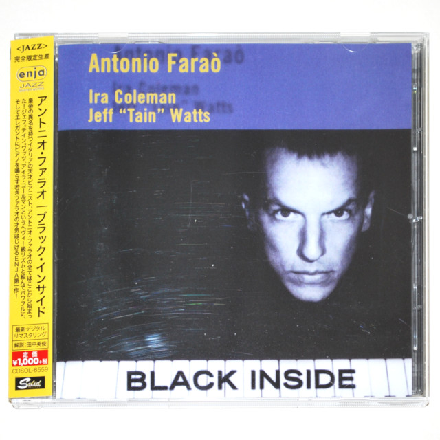 【中古CD／JP】ブラック・インサイド／アントニオ・ファラオ
