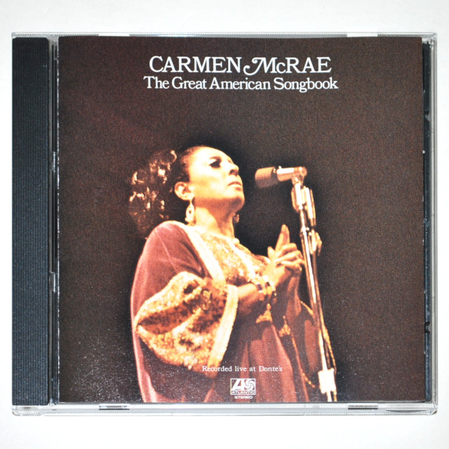【中古CD／US】グレート・アメリカン・ソング・ブック／カーメン・マクレエ