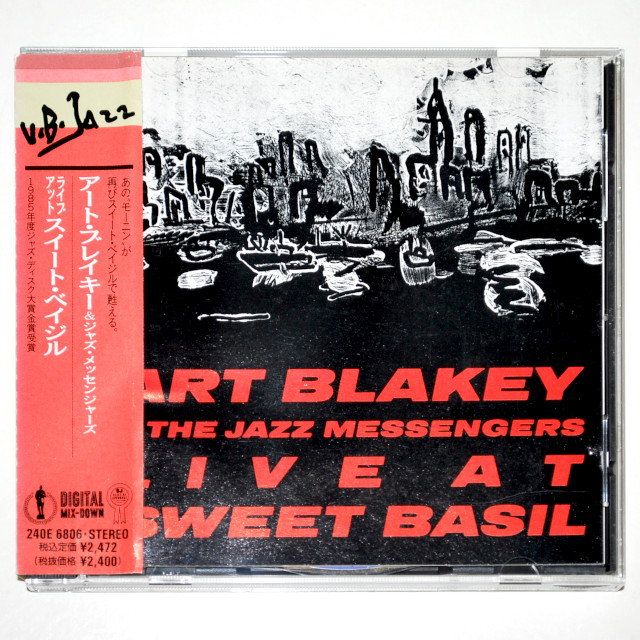 【中古CD／JP】ライブ・アット・スウィート・ベイジル／アート・ブレイキーとジャズ・メッセンジャーズ