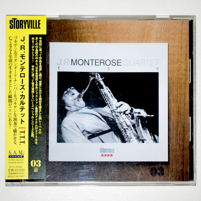 【中古CD／JP】T.T.T.／J.R.モンテローズ・カルテット